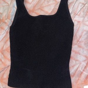 Sculpt knit tank long